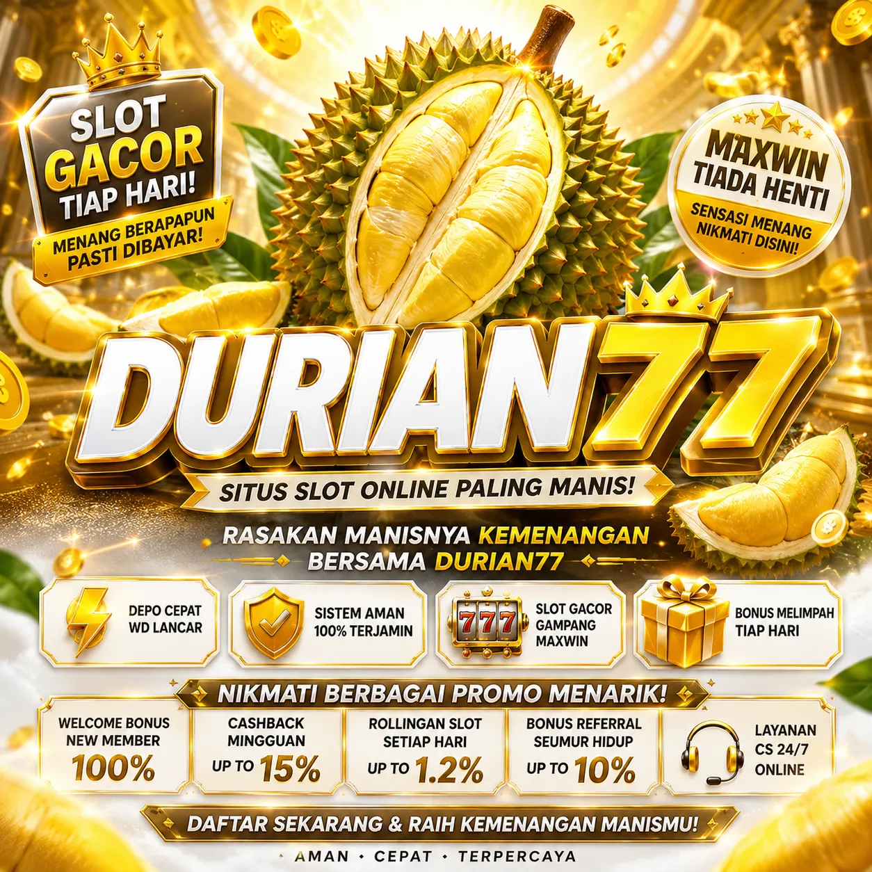 DURIAN77 Banner